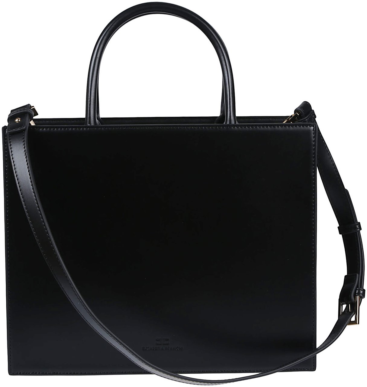 Elisabetta Franchi Large Tote Bag Black Zwart