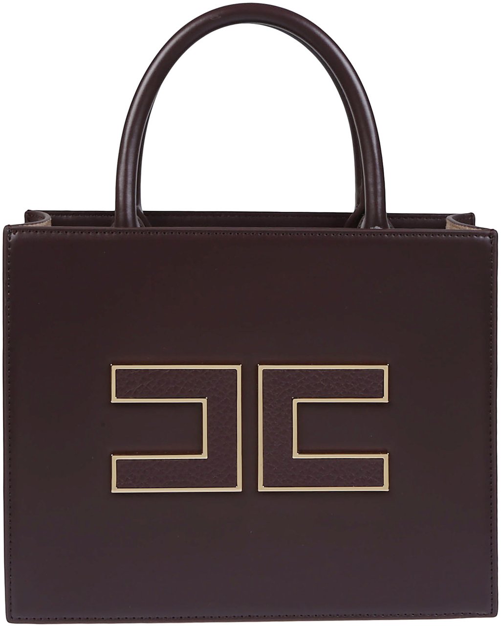 Elisabetta Franchi Small Logo Bag Red Rood