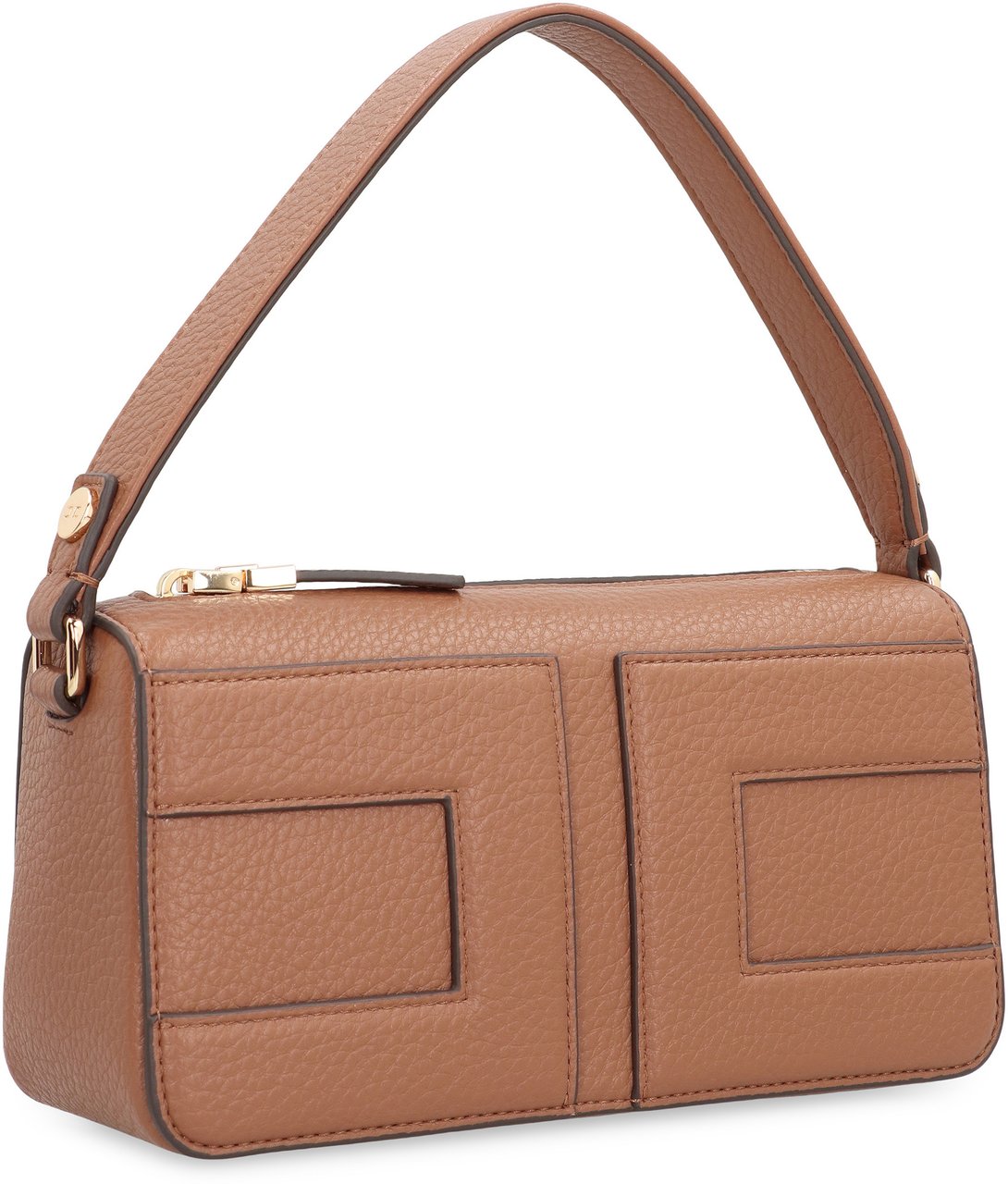 Elisabetta Franchi Handbag in eco-leather Bruin