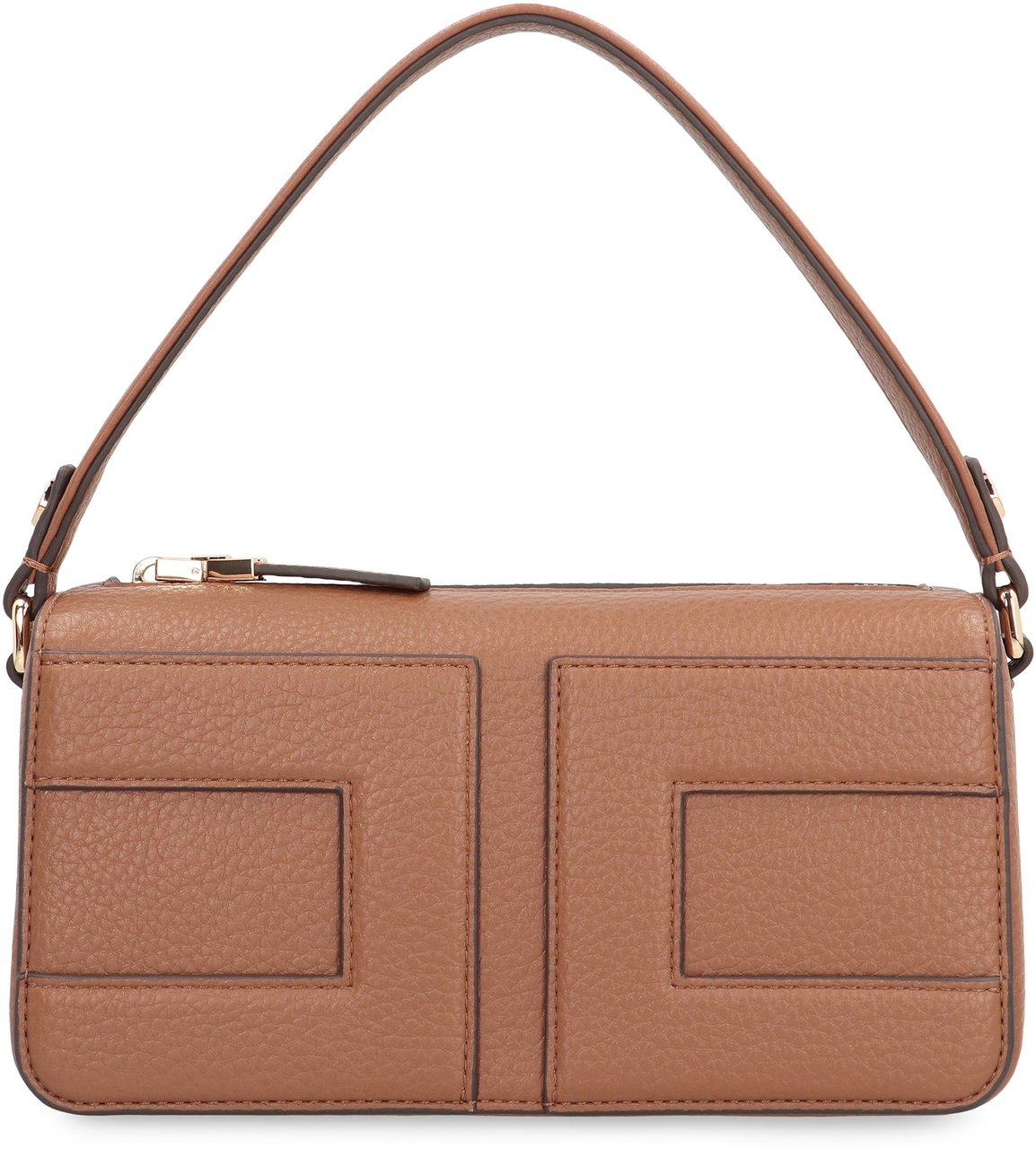 Elisabetta Franchi Handbag in eco-leather Bruin