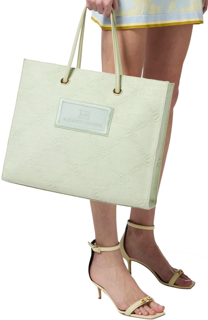 Elisabetta Franchi Bags Mint Green Groen