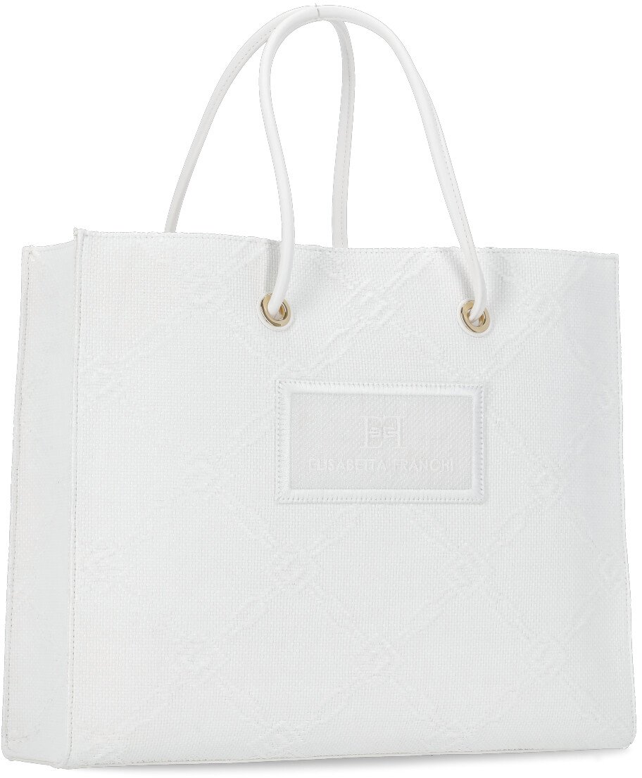 Elisabetta Franchi Bags Ivory Wit