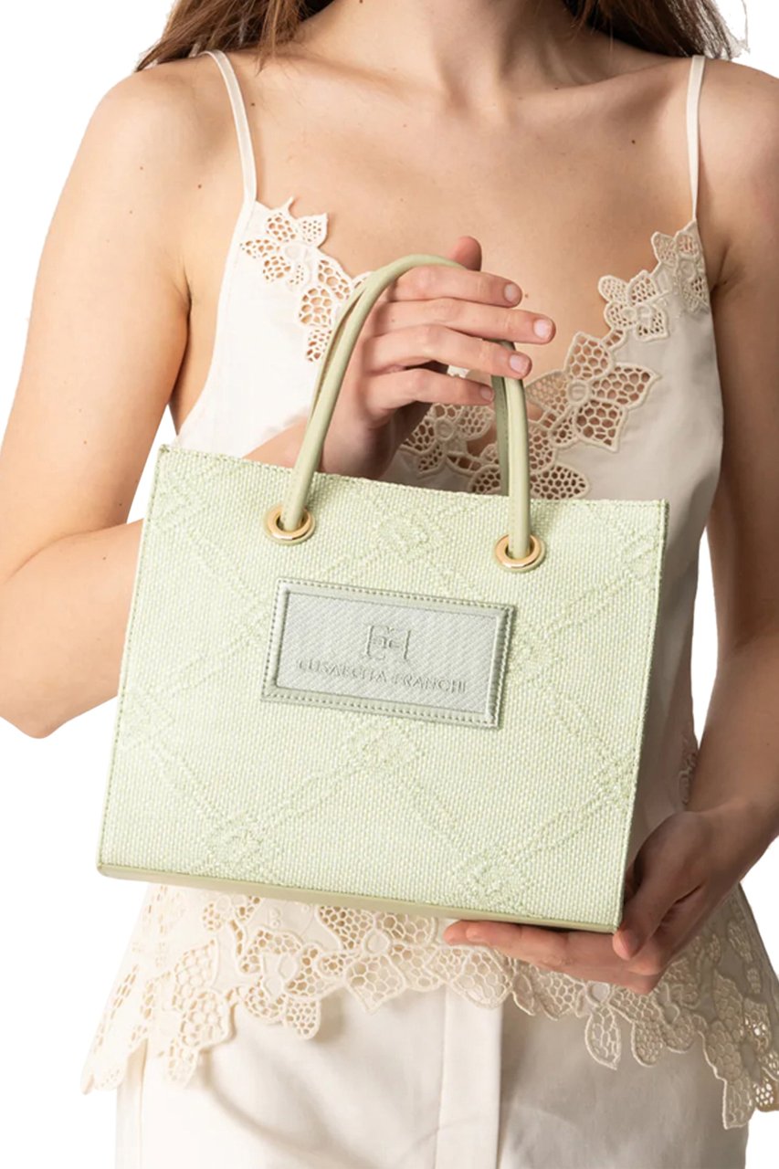 Elisabetta Franchi Bags Mint Green Groen