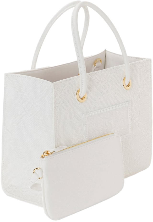 Elisabetta Franchi Bags Ivory Wit
