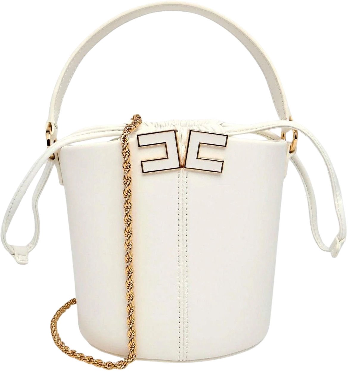 Elisabetta Franchi Bags Ivory Wit