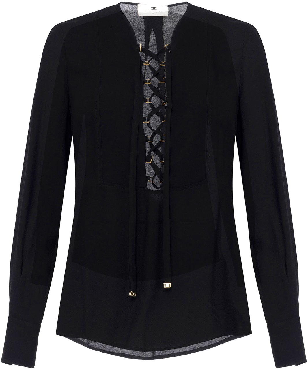 Elisabetta Franchi Shirts Black Zwart