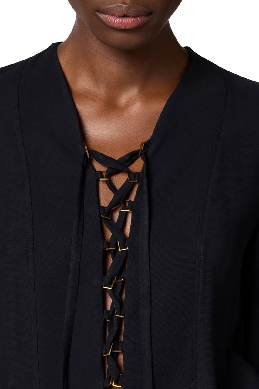 Elisabetta Franchi Shirts Nero Zwart