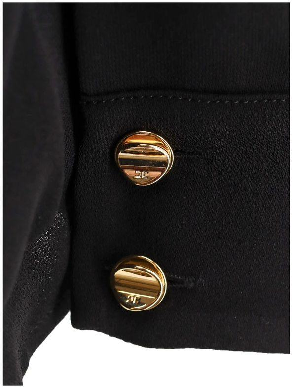 Elisabetta Franchi Shirts Black Zwart