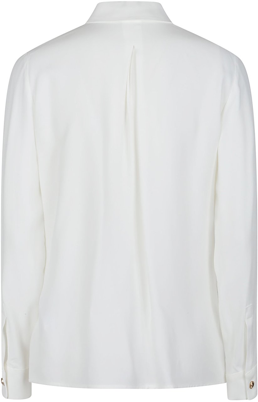 Elisabetta Franchi Long Sleeve Shirt White Wit