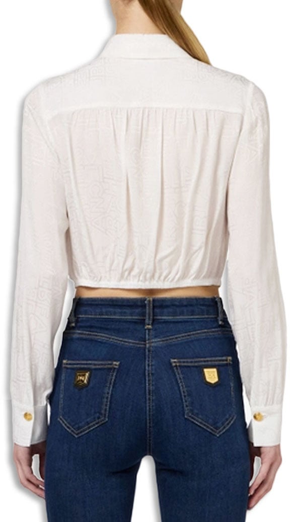 Elisabetta Franchi Shirts Cyan Cyaan