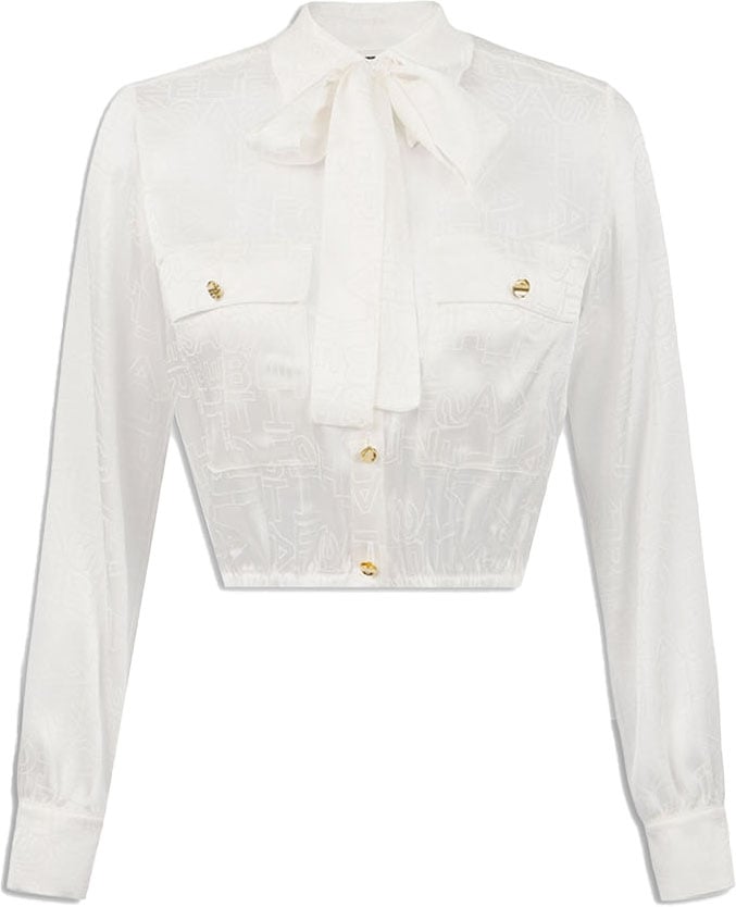 Elisabetta Franchi Shirts Cyan Cyaan