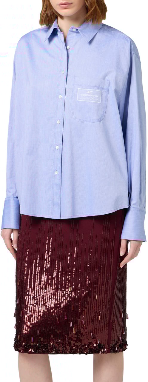 Elisabetta Franchi Elisabetta Franchi Blouses Blauw Ca07746e2 Blauw