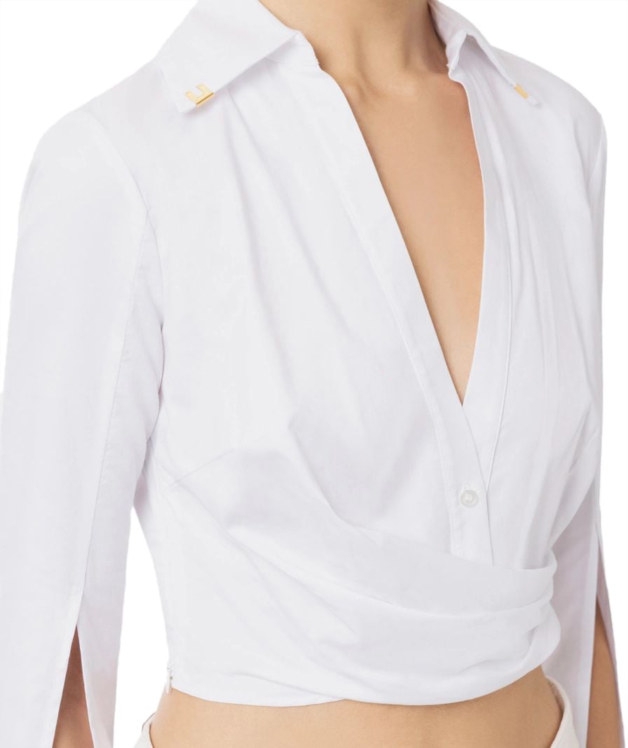 Elisabetta Franchi Shirts White Wit