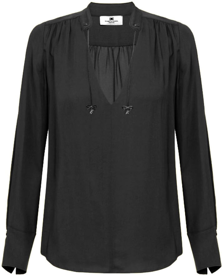 Elisabetta Franchi Shirts Black Zwart
