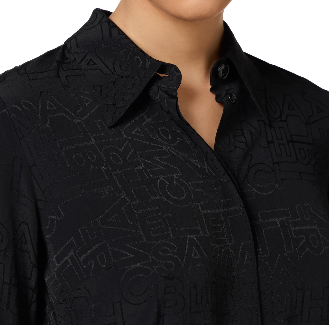 Elisabetta Franchi Shirts Black Zwart