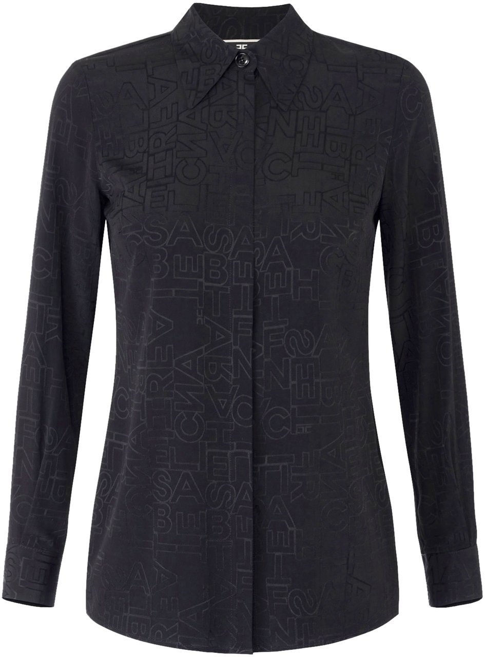 Elisabetta Franchi Shirts Black Zwart