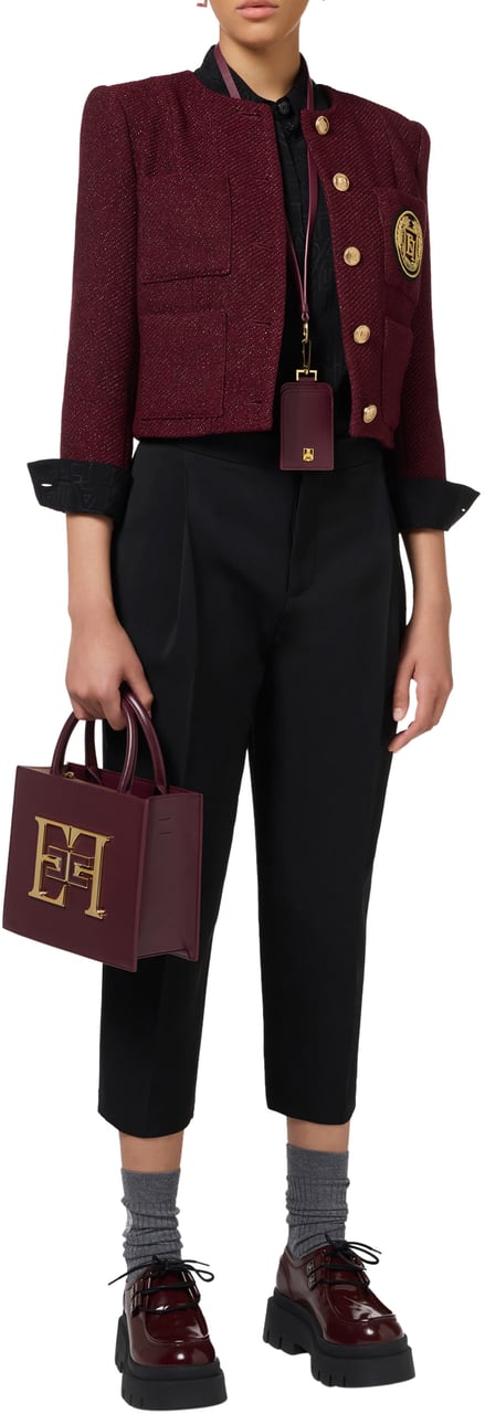 Elisabetta Franchi Shirts Black Zwart
