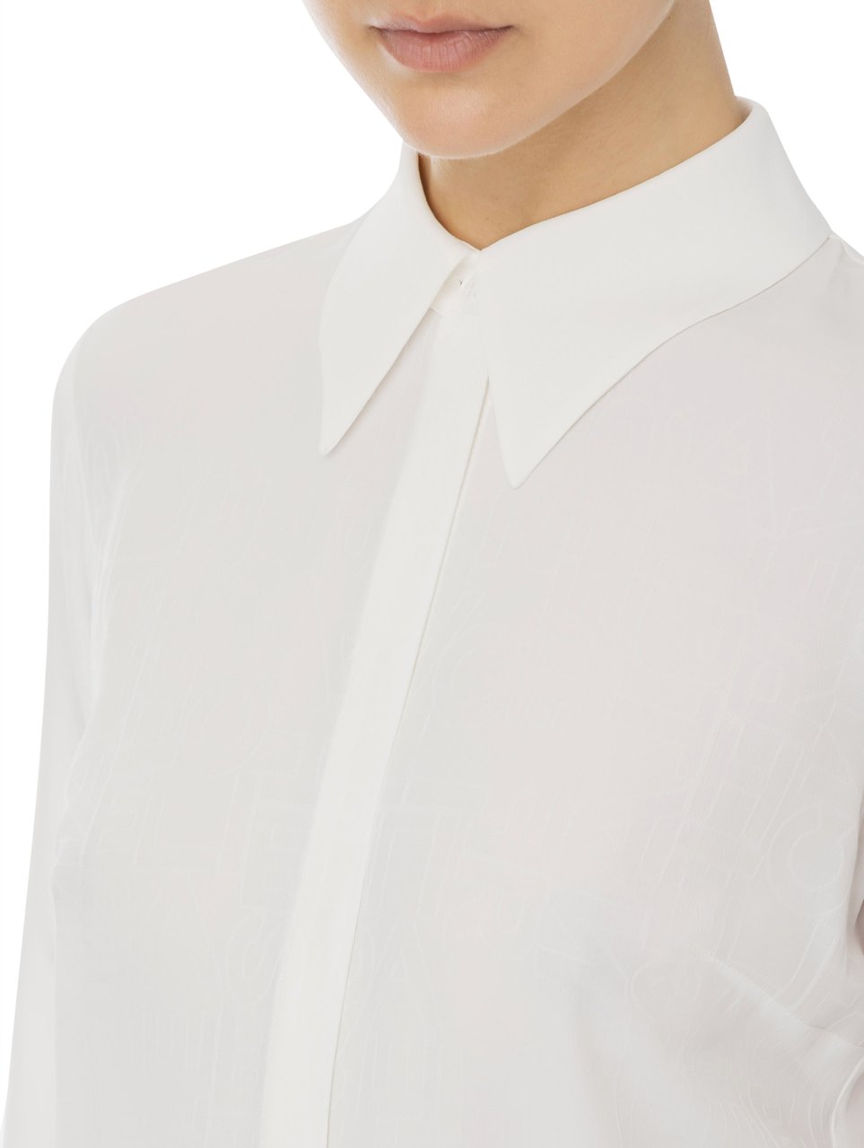 Elisabetta Franchi Shirts Ivory Wit
