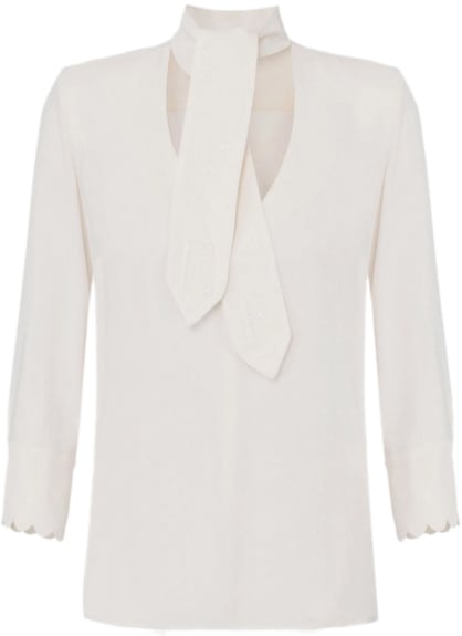 Elisabetta Franchi Shirts Latte Bruin