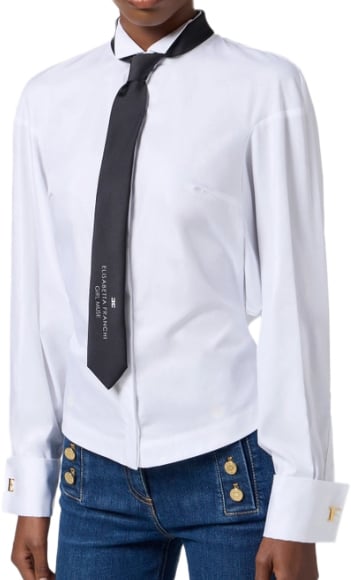 Elisabetta Franchi Shirts White Wit