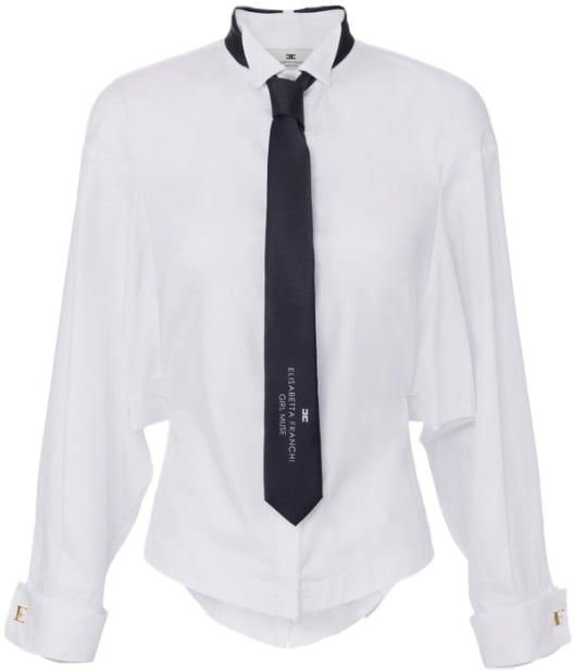 Elisabetta Franchi Shirts White Wit