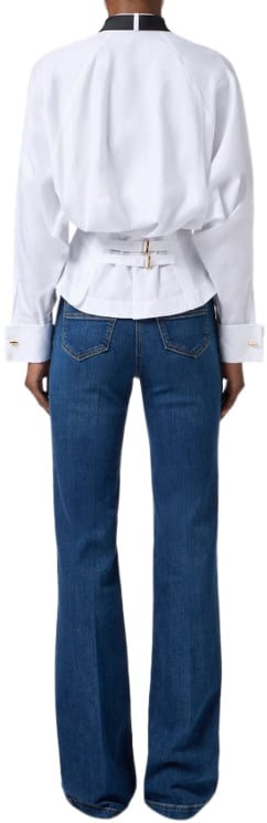 Elisabetta Franchi Shirts White Wit