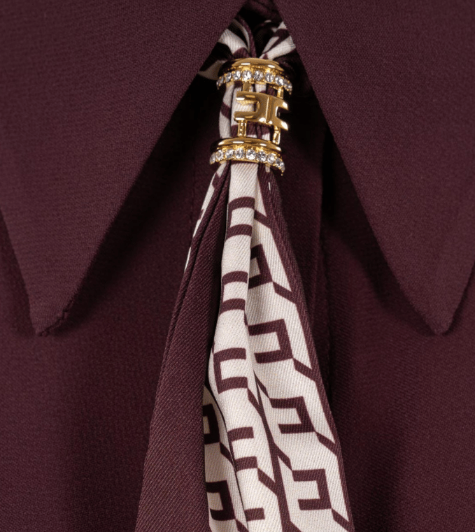 Elisabetta Franchi Shirts Merlot Rood