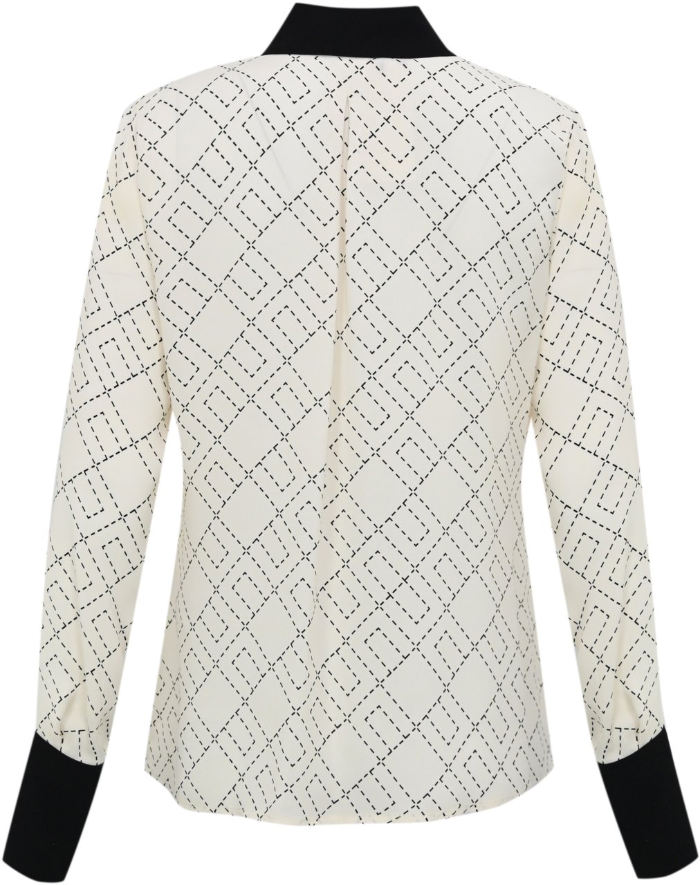 Elisabetta Franchi Shirts Milknero Wit