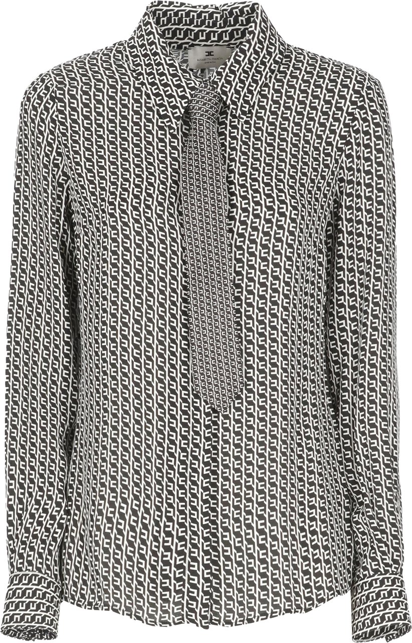 Elisabetta Franchi Shirts Black Zwart