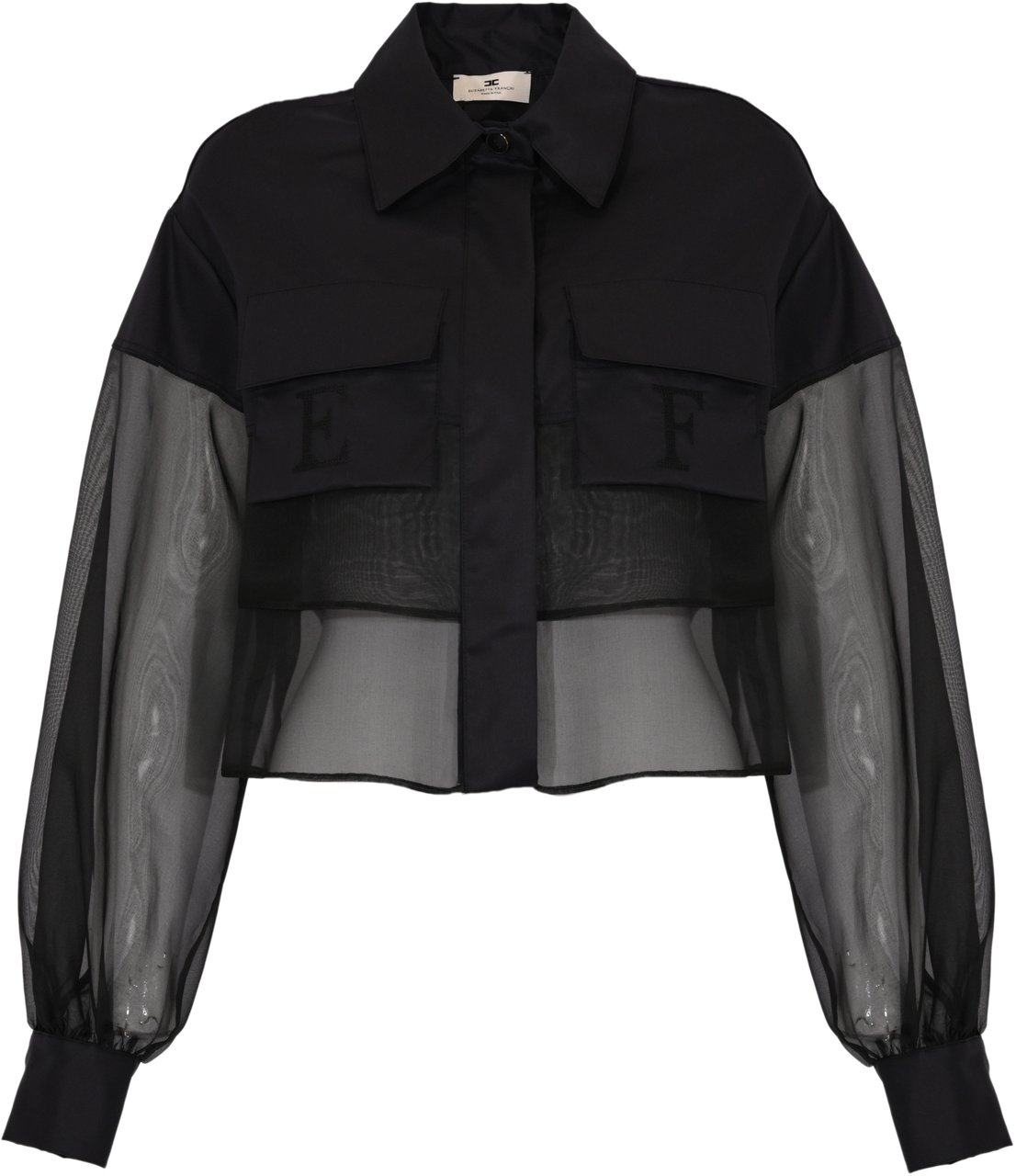 Elisabetta Franchi Shirts Black Zwart