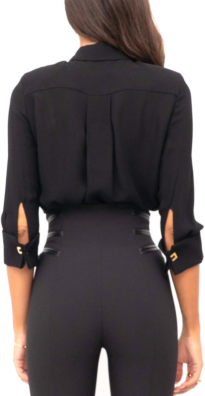 Elisabetta Franchi Shirts Black Zwart
