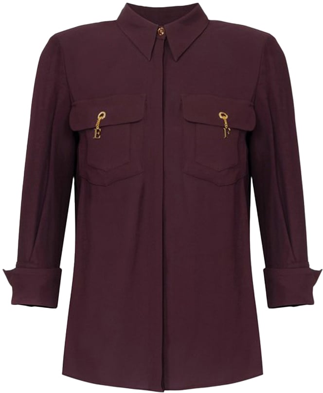 Elisabetta Franchi Shirts Red Rood