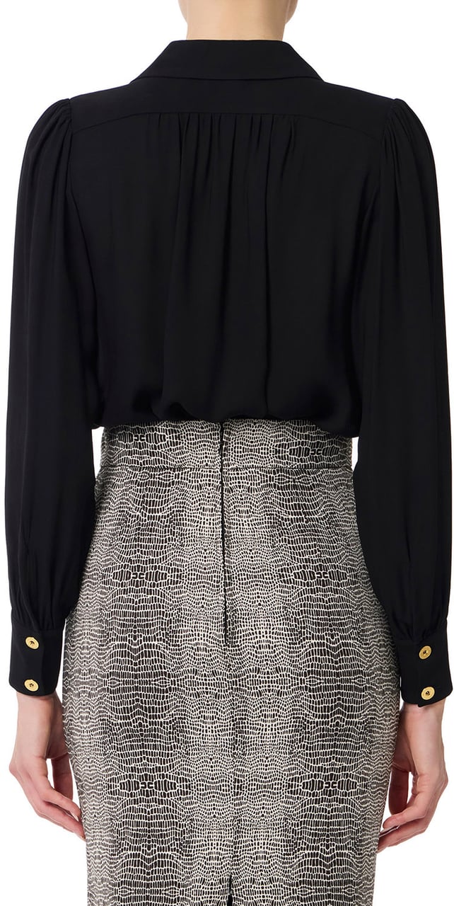 Elisabetta Franchi Shirts Black Zwart