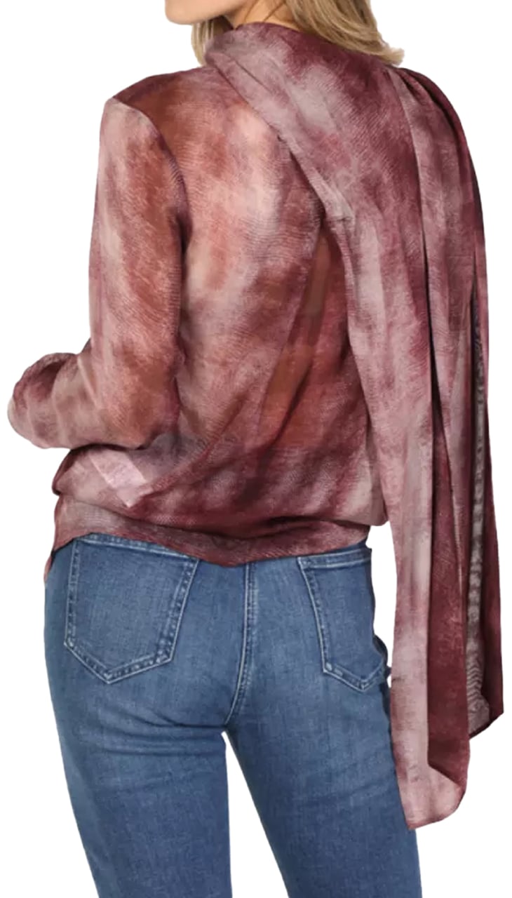 Elisabetta Franchi Shirts Merlot Rood