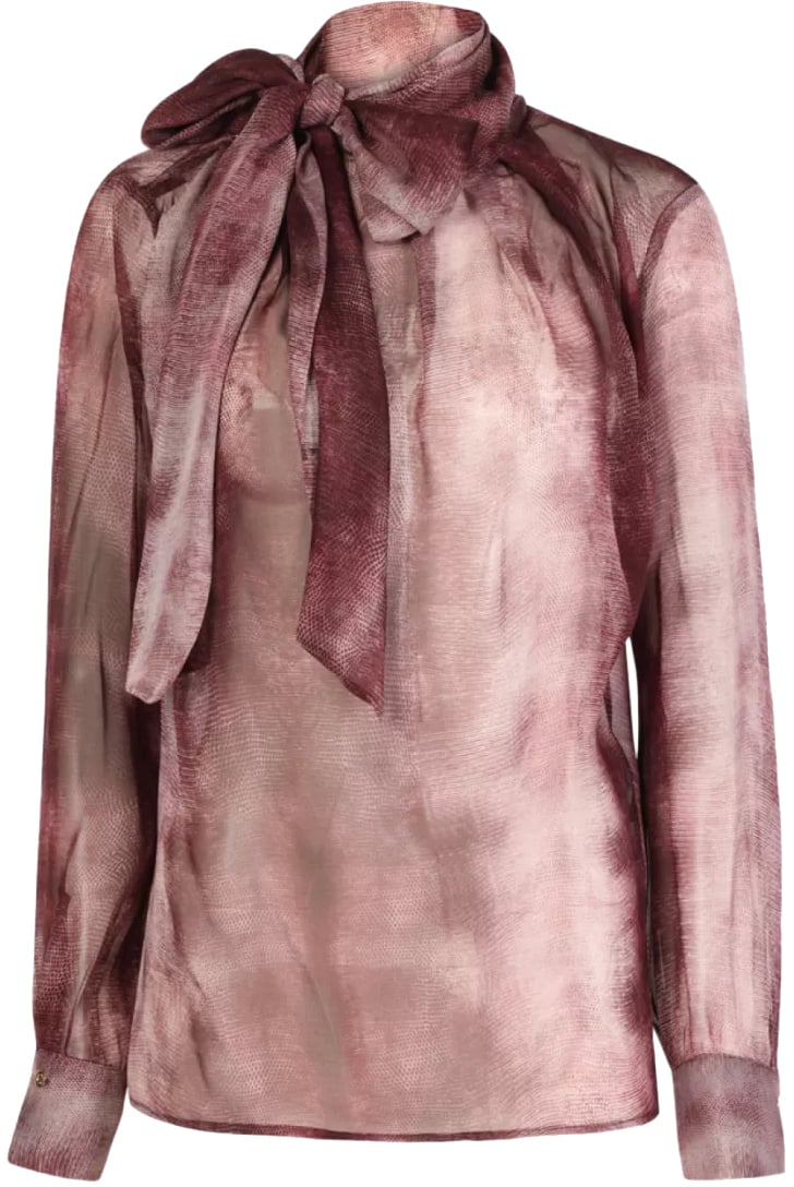 Elisabetta Franchi Shirts Merlot Rood