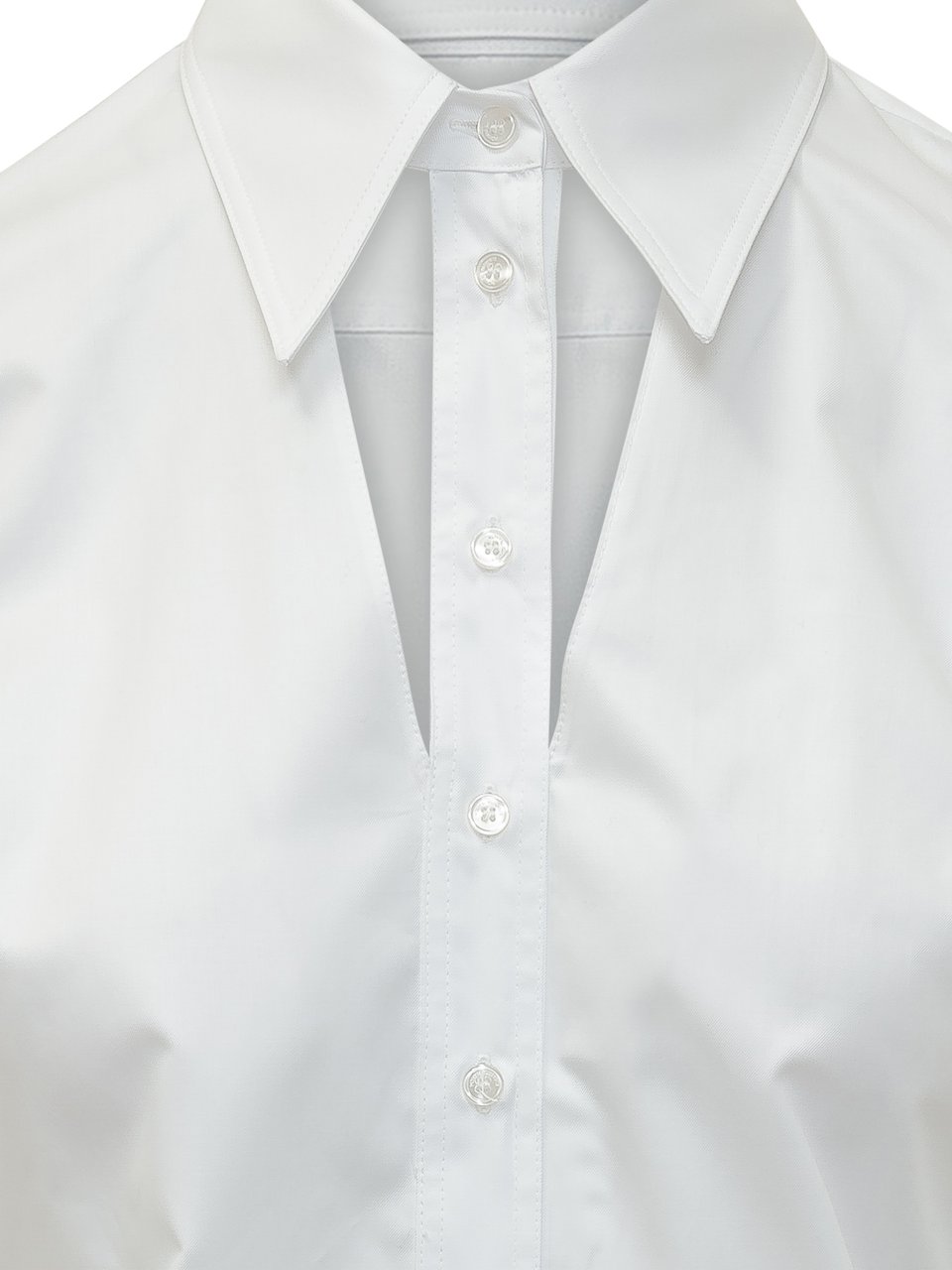Elisabetta Franchi Camicia Classica Slim Wit