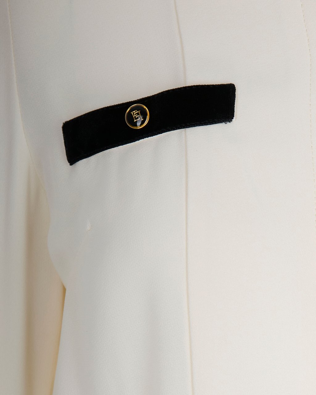 Elisabetta Franchi Shirts Milknero Wit