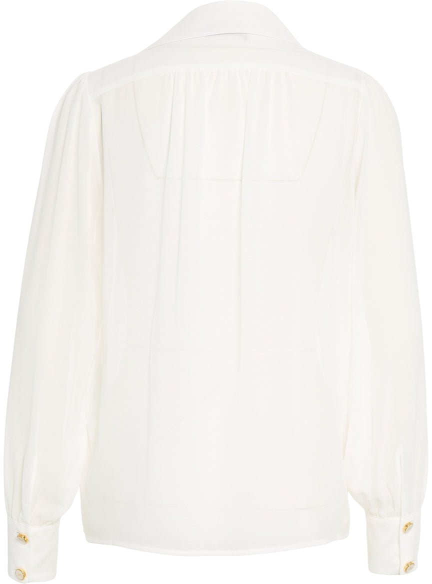 Elisabetta Franchi Blouse with chain detail Wit