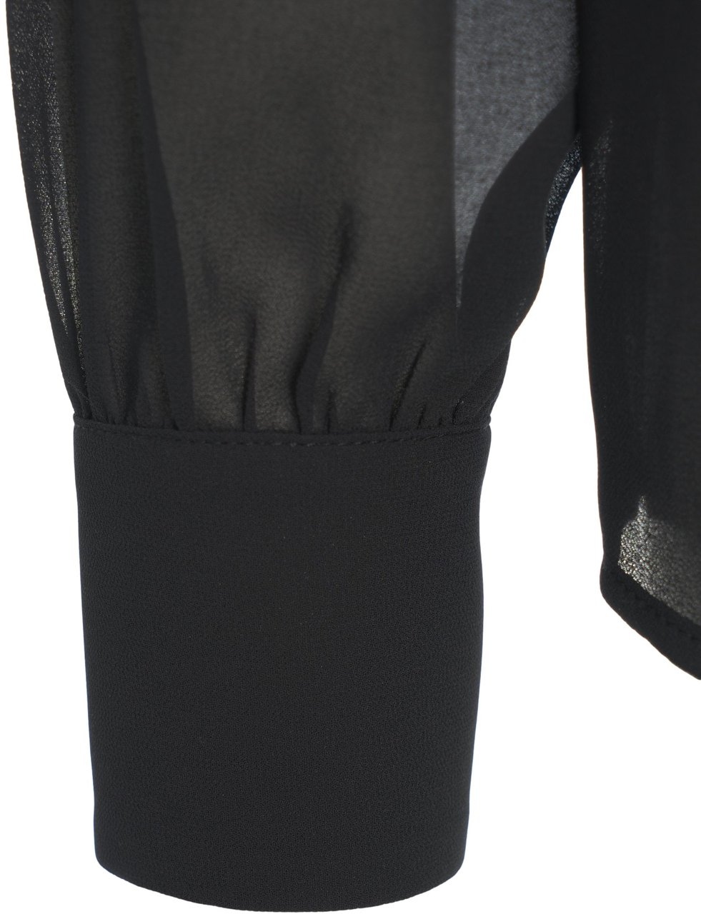 Elisabetta Franchi Blusa con dettaglio catena Zwart