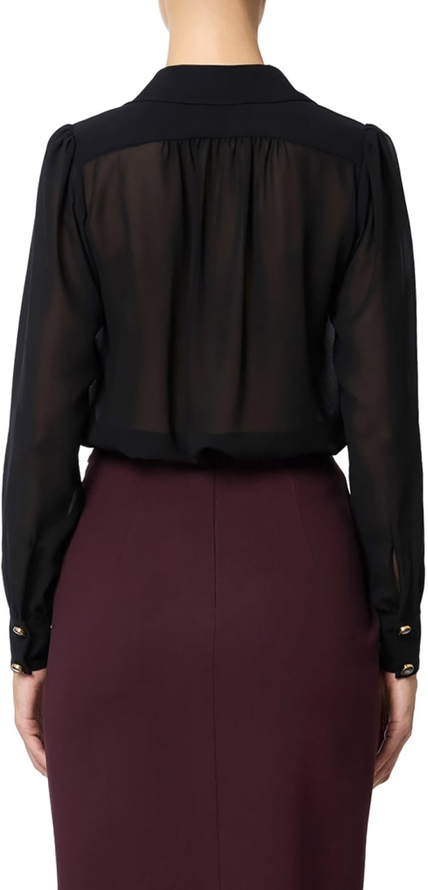 Elisabetta Franchi Shirts Black Zwart