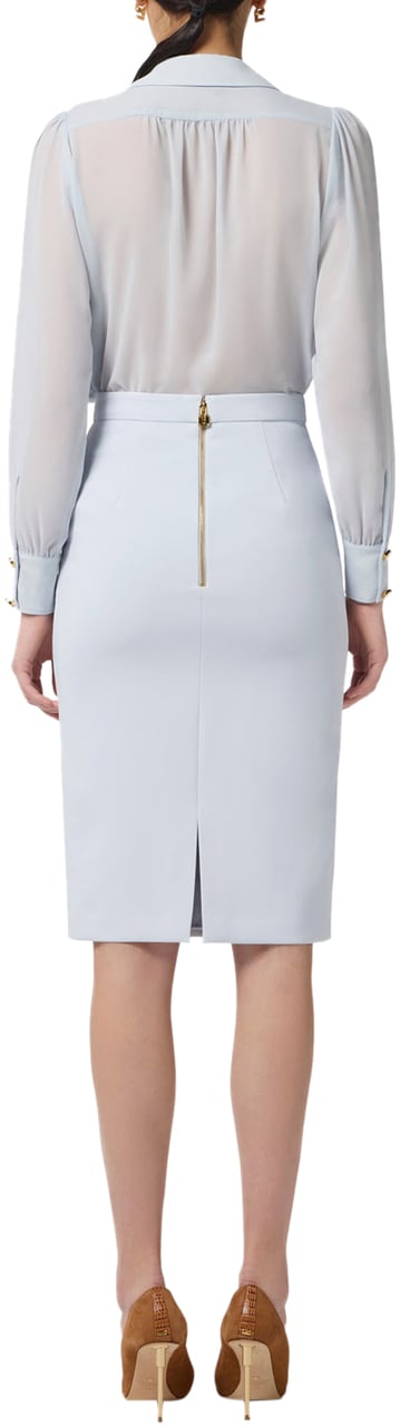 Elisabetta Franchi Shirts Starlight Zilver