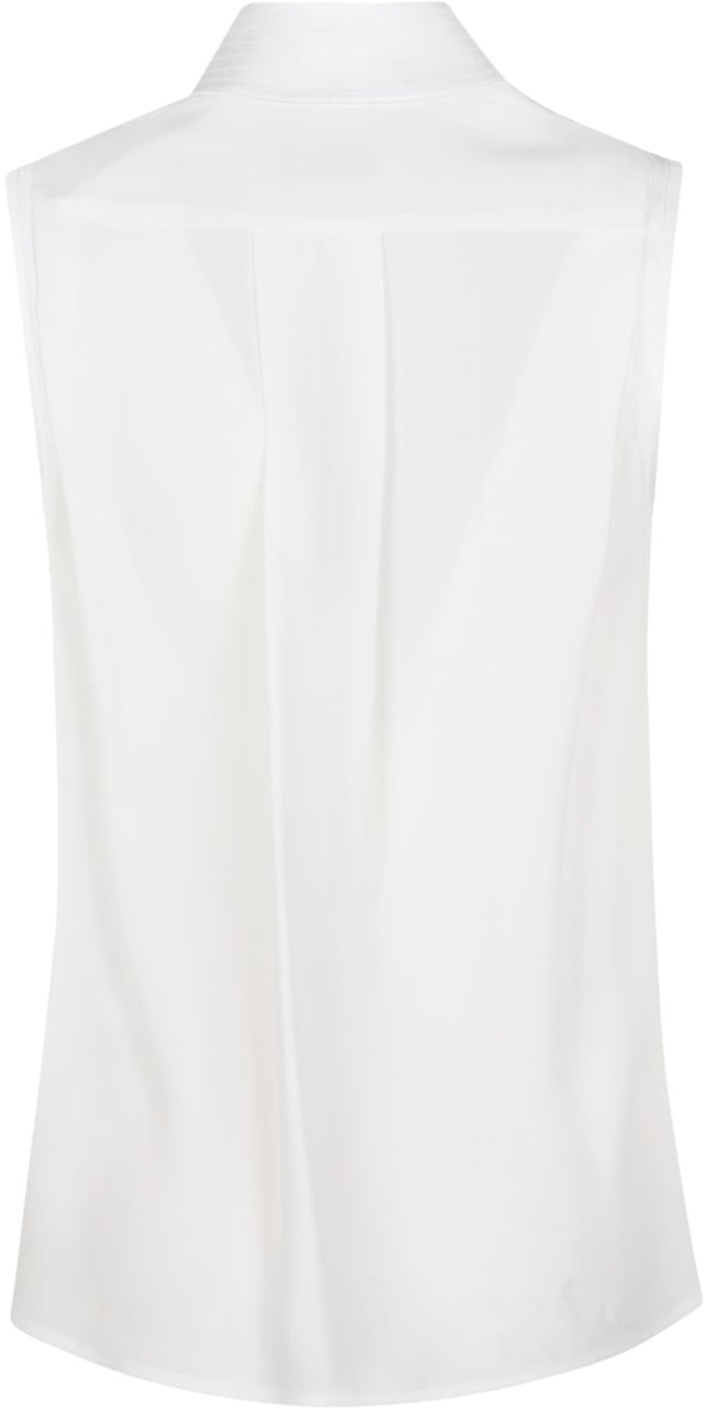 Elisabetta Franchi Sleeveless Top White Wit