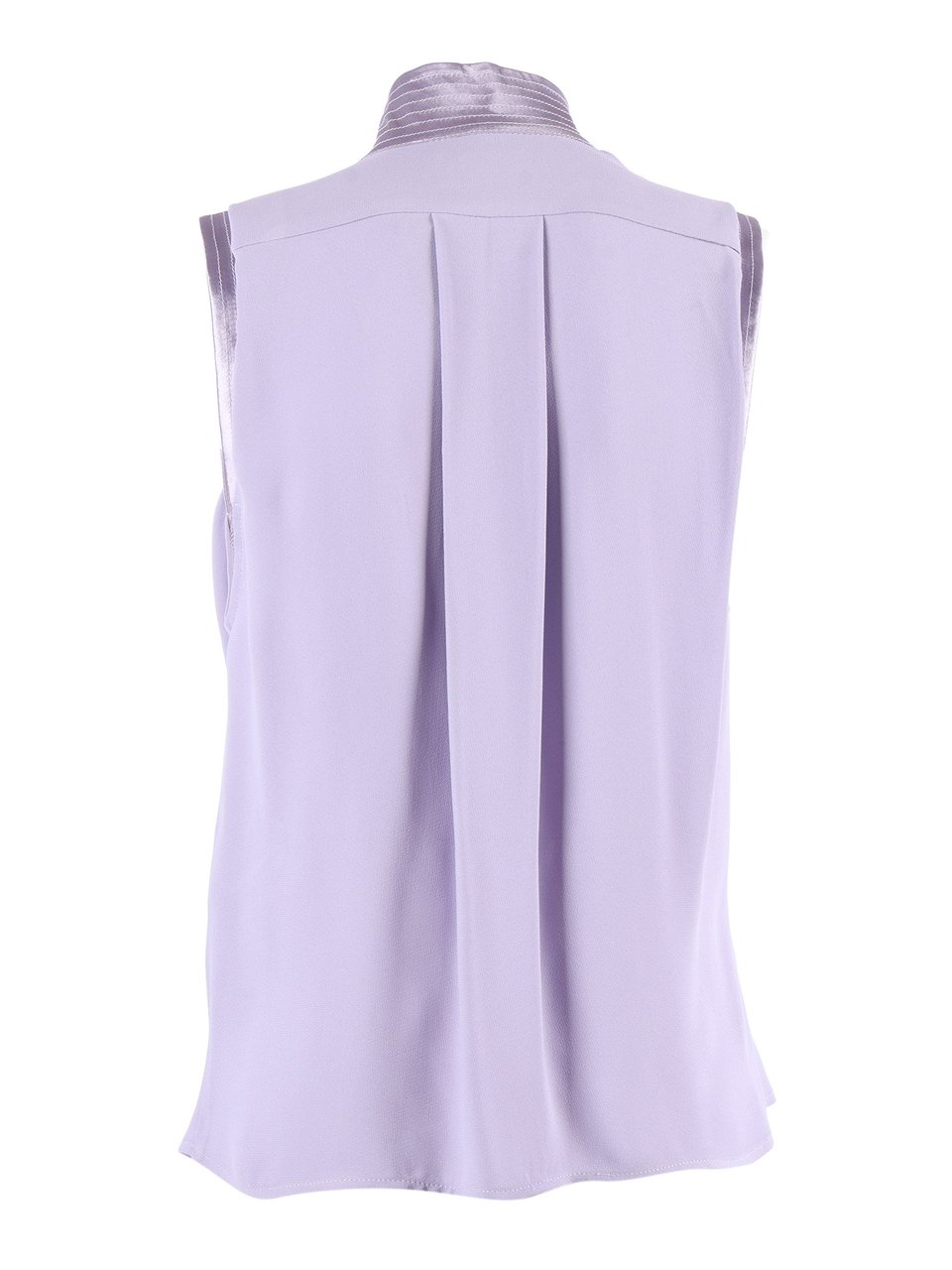 Elisabetta Franchi Draped Cowl Neck Blouse Paars