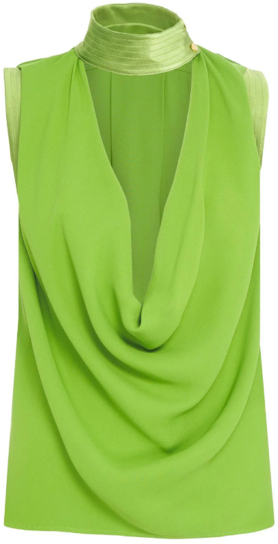 Elisabetta Franchi Top Aloe Groen