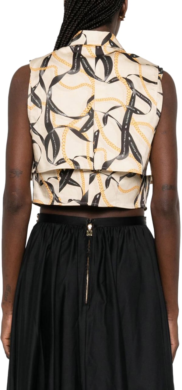 Elisabetta Franchi Shirts Beige Beige