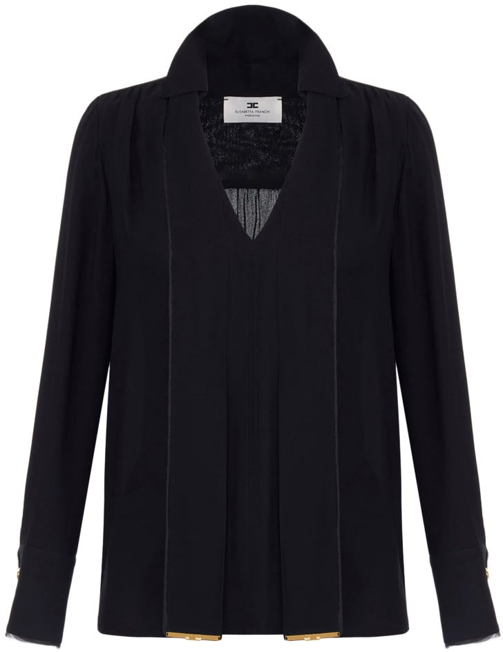 Elisabetta Franchi Shirts Black Zwart