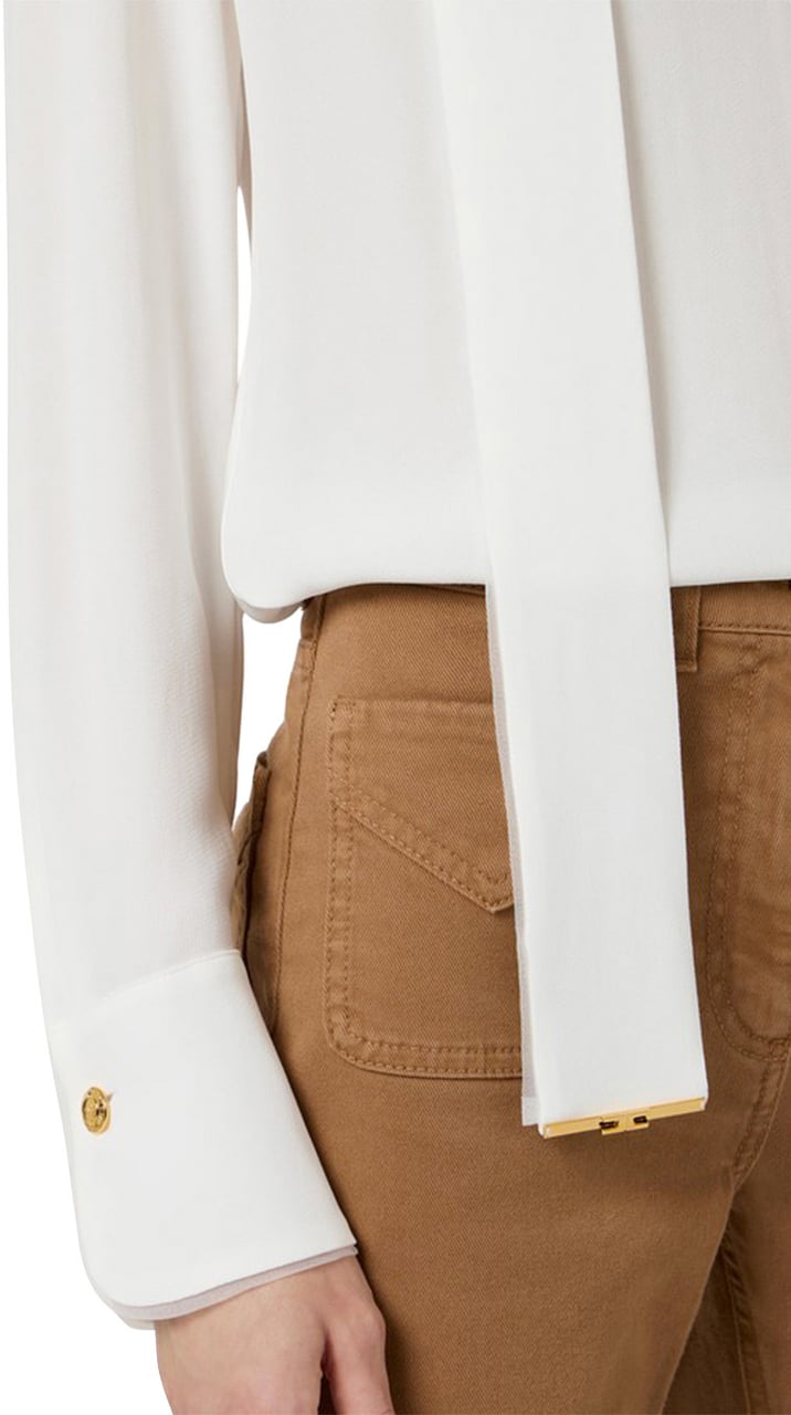 Elisabetta Franchi Shirts Cyan Cyaan