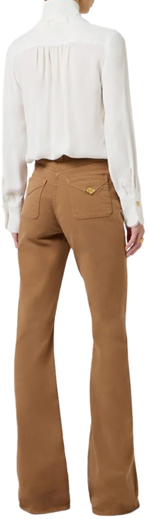 Elisabetta Franchi Shirts Cyan Cyaan