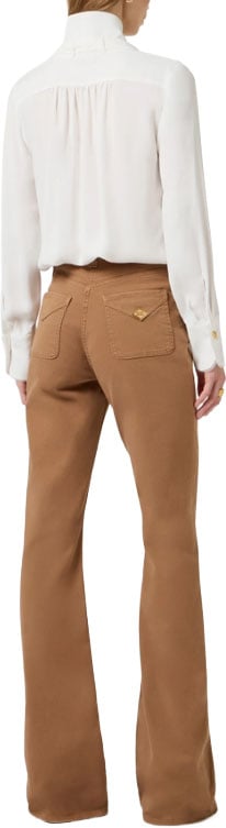 Elisabetta Franchi Shirts Ivory Wit