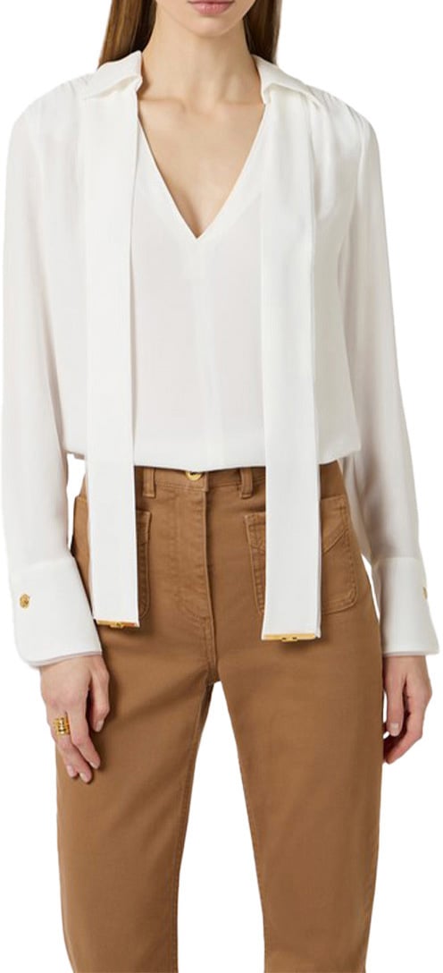 Elisabetta Franchi Shirts White Wit
